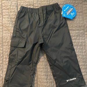 NWT Columbia waterproof pants 2T